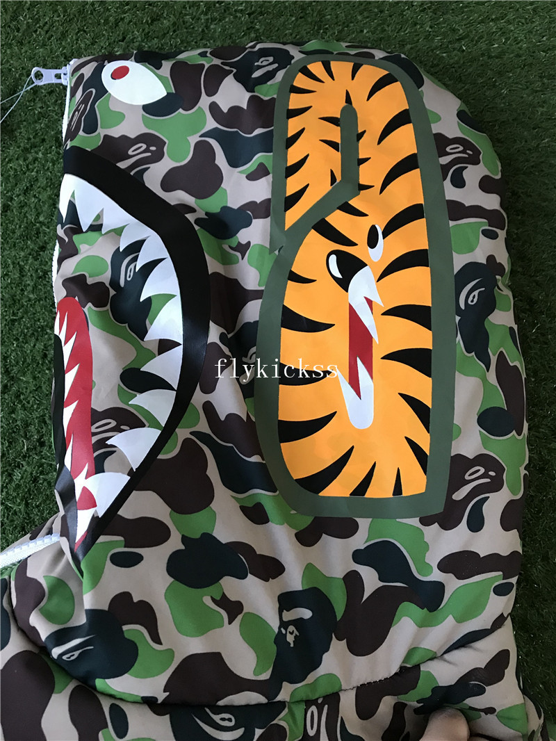 Adidas X Bape Shark Hoodie Coat